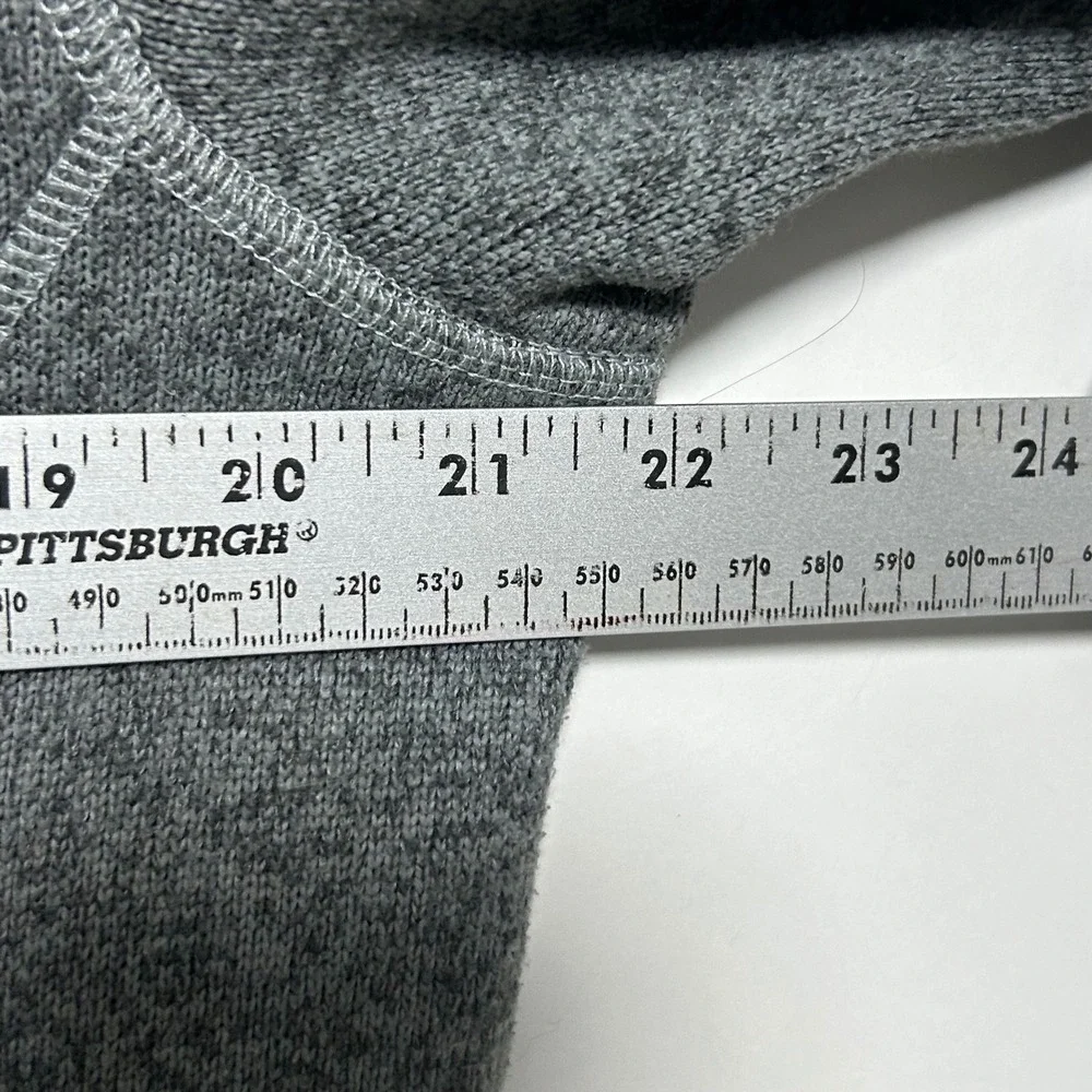 The North‎ Face Chimborazo Mens Fleece Jacket Full Zip Gray M Full Zip Pockets